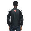 Dainese SPORTIVA sportovní kožená bunda černá/bílá vel.46